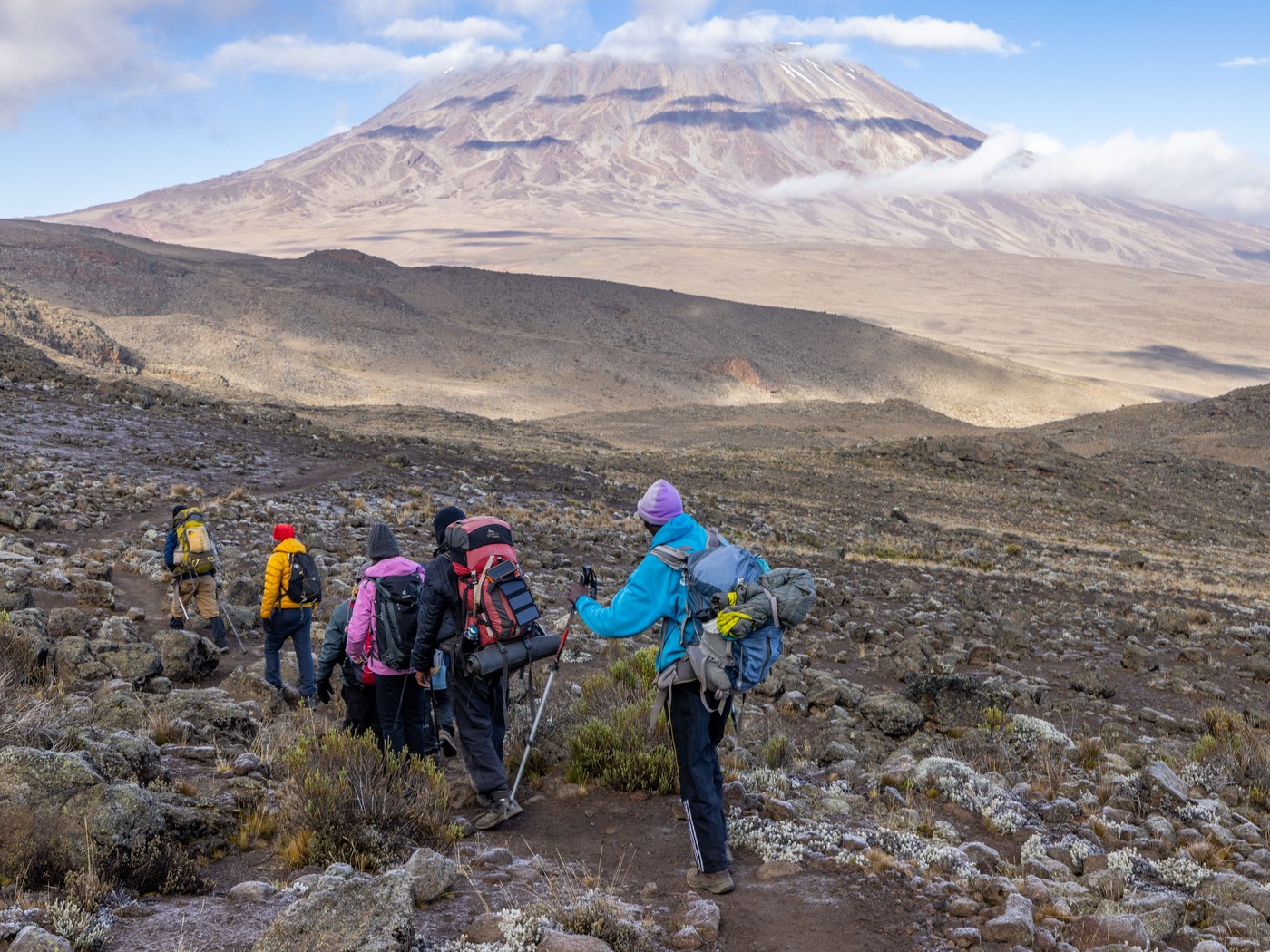 Hiking near Mount Meru and Ngorongoro Highlands